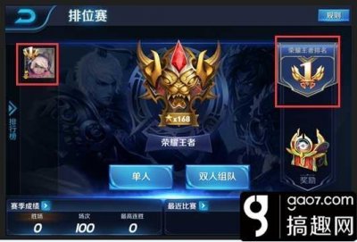 ​搞趣网：王者荣耀荣耀王者图标欣赏 荣耀王者称号独有标识