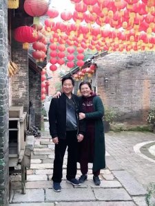 ​广西南宁青瓦房古村落。