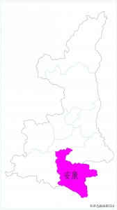 ​陕西省安康市简介及地图分享