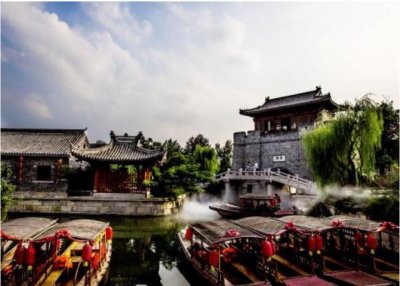 ​美丽的台儿庄古城，一个你不得不去的旅游胜地，宛如江南水乡