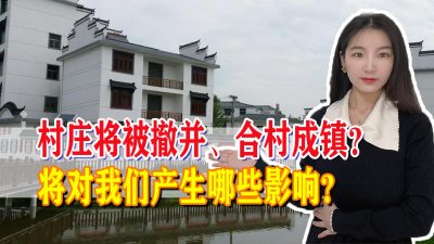 ​中央一号文件公布，农村村庄将被撤并、合村成镇？什么情况？
