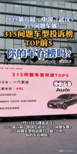 ​315问题车展：消费者维权的呐喊与行业的警钟