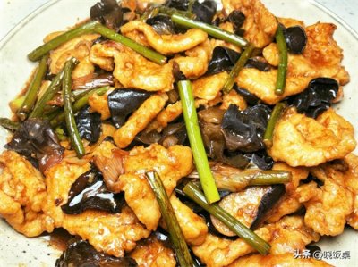 ​1分钟教您做经典山西菜过油肉，肉片滑嫩，醋香四溢，拌饭能吃3碗