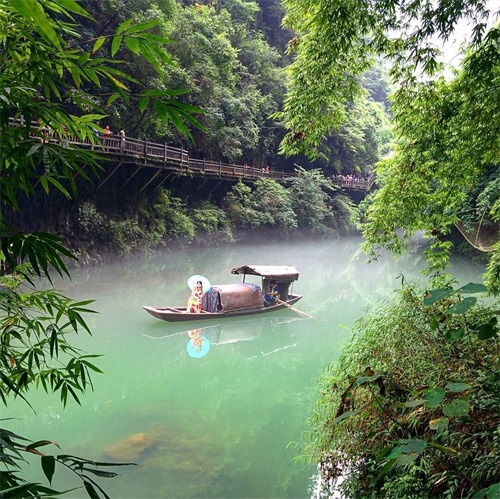三峡人家风景区，景色优美，风景秀丽，值得一游！