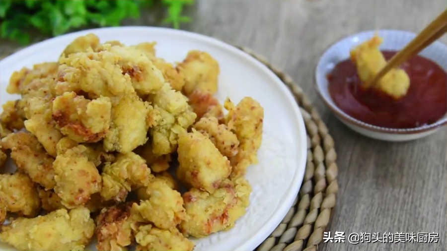 鸡米花怎么炸会外酥里嫩（鸡米花最好吃的做法步骤）