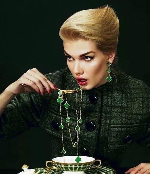 四叶草项链是什么牌子，梵克雅宝四叶草项链jb128658是真的吗？图7