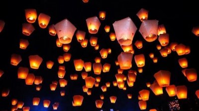 ​孔明灯原理，塑料袋在火燃烧时为什么会飘起来孔明灯原理？