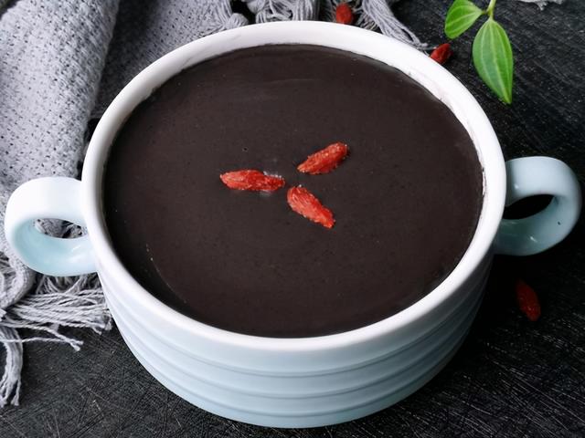 黑芝麻糊正宗做法（香甜细腻很香醇）(1)