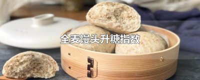 ​全麦馒头升糖指数
