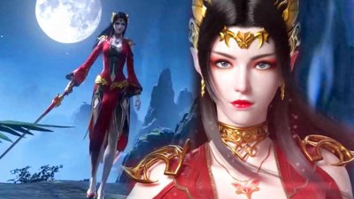 ​斗破苍穹：美丽动人的女主角——彩鳞
