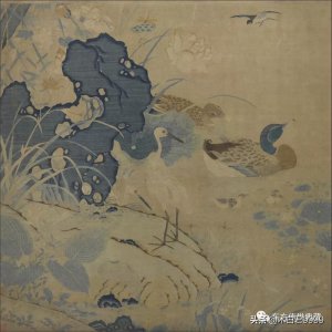 南宋.朱克柔《莲塘乳鸭图》——荷花之美