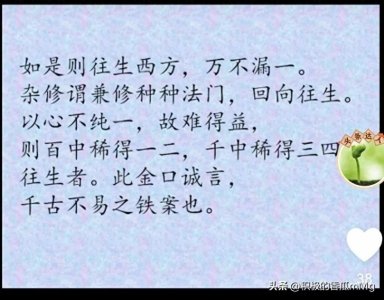 什么是“往生西方”？