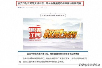​吉安市财政局原局长金强被查！退休六年多，现是吉安仲裁委副主任