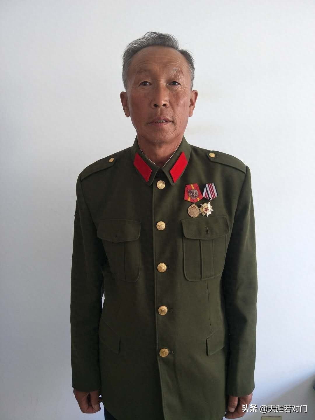 抗美援越老兵的骄傲