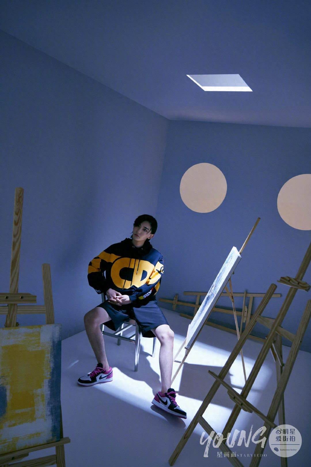 王瑞昌最新大片，清新俊逸的古装美少年，也有潮酷个性的一面