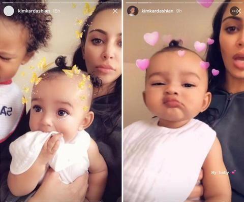 卡戴珊家族5个姐妹简介（卡戴珊家族五大萌娃同框）(9)