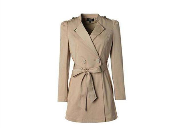 手把手教风衣腰带系法（秋冬季必备的技能）(2)