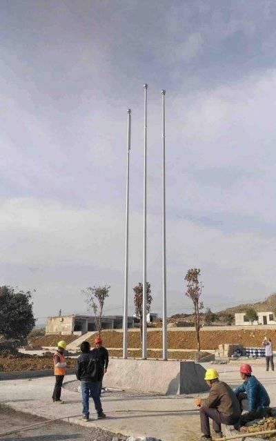 旗杆底座的标准尺寸：国旗的高度及底座尺寸