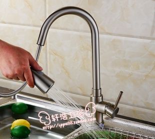 厨房水龙头堵住了又拆不下来怎么办