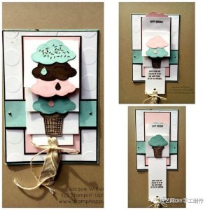 ​父亲节贺卡立体教程（平面贺卡太乏味，那么来点更特别的！瀑布立体贺卡教程合